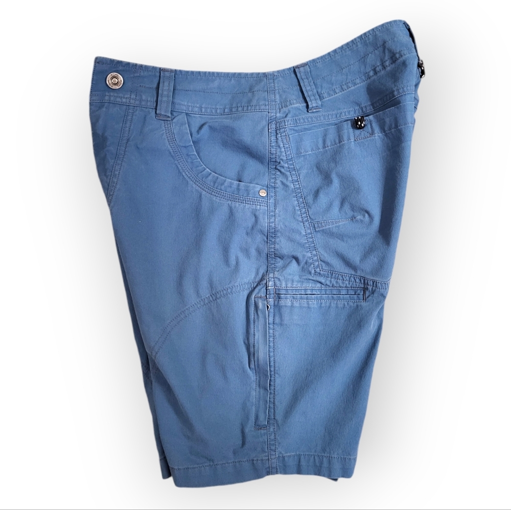 KUHL Ramblr Shorts 10" Inseam in Deep Waters Blue Size 30 - Picture 6 of 14